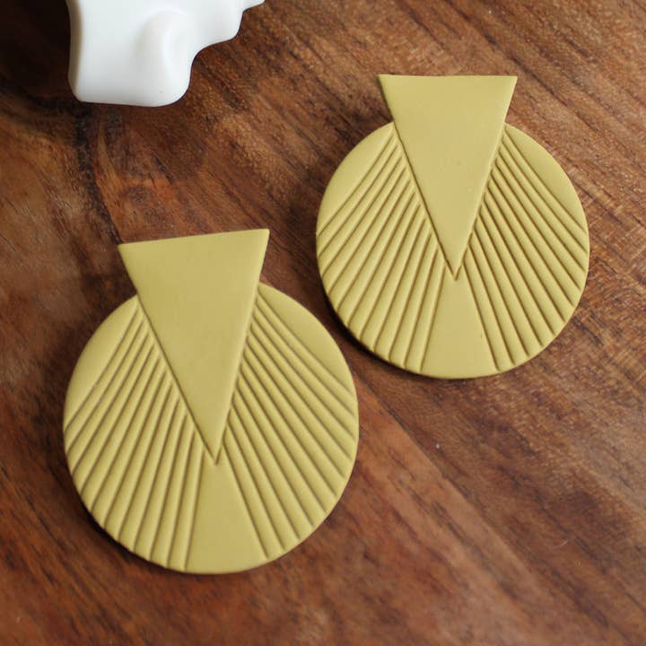 Monique | Handmade polymer clay earrings for wholesale by Attia Designs