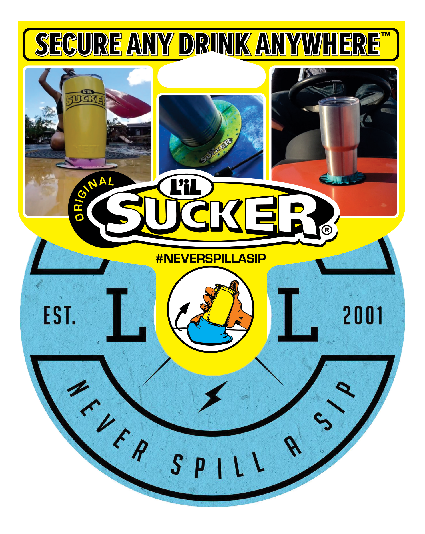 Lil Sucker - Wholesale Drink Huggers & Koozies - #NEVERSPILLASIP COLLECTION7
