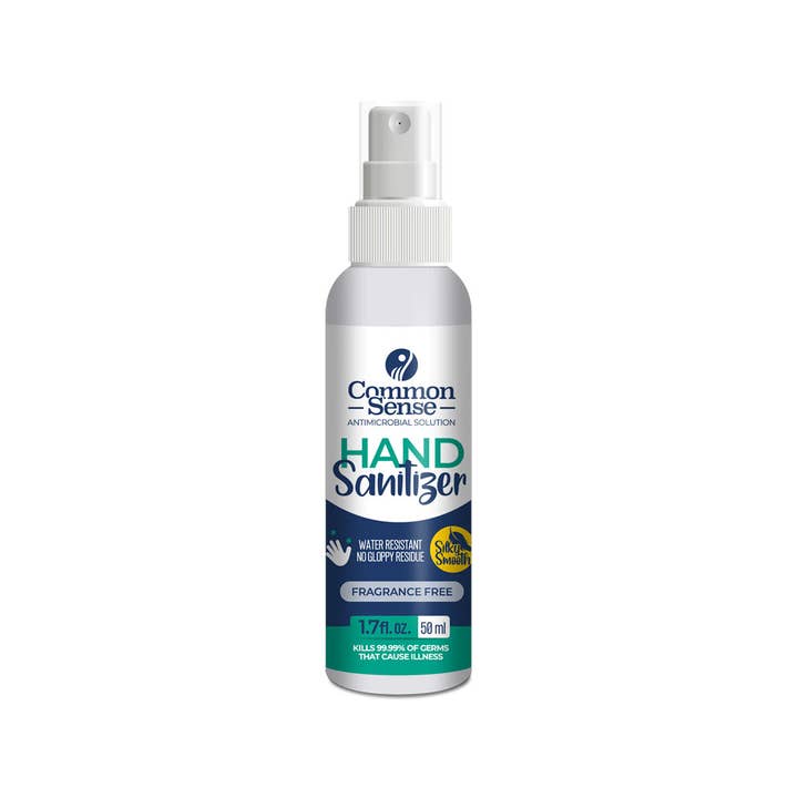 Common Sense - Vendita all'ingrosso Igienizzante per le mani - Igienizzante antimicrobico per le mani 2oz/59 ml Pocket