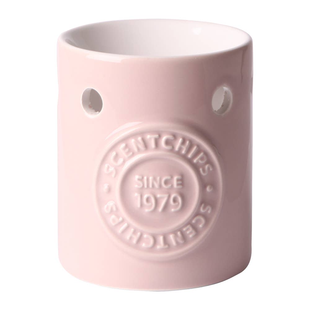ScentChips - Wholesale Wax Warmer - Burner Embossed Since 1979 Pink 8x8x10cm0
