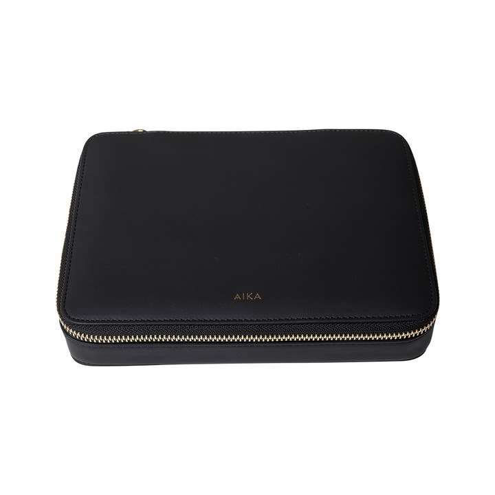 Large Jewelry Bag Black for wholesale by AIKA Concept