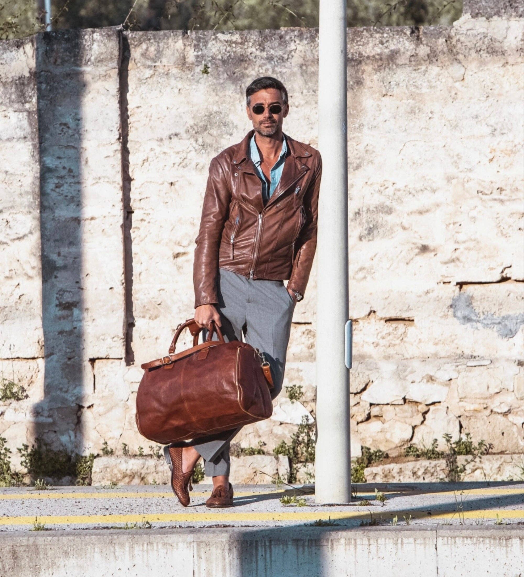 Time Resistance – wholesale Garment bag – unisex – Leather Garment Bag, Duffel Bag - Paradise Lost3