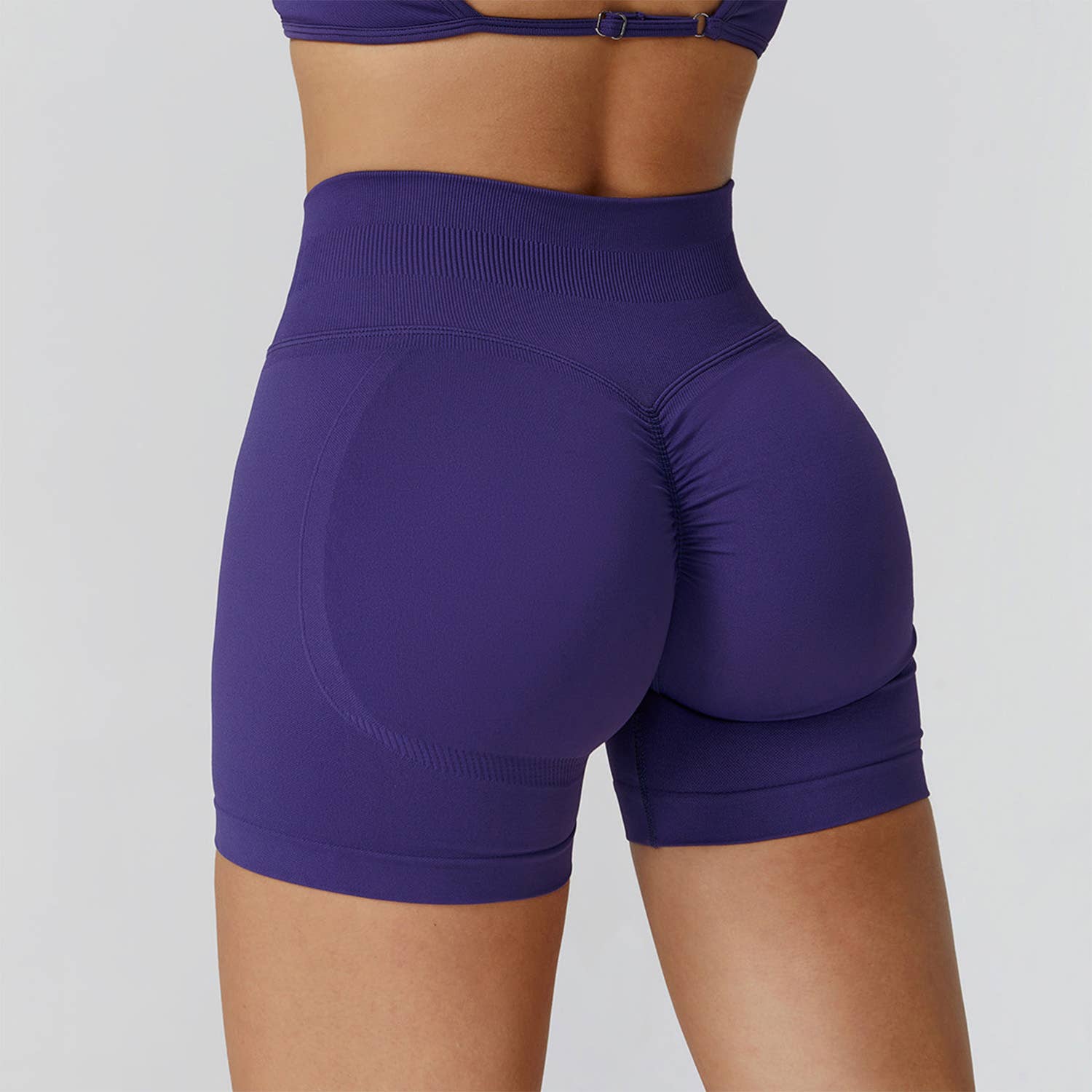 Crave by FW - Wholesale Athletic Shorts - Women's - High Waist Workout Short Tummy Biker Shorts4