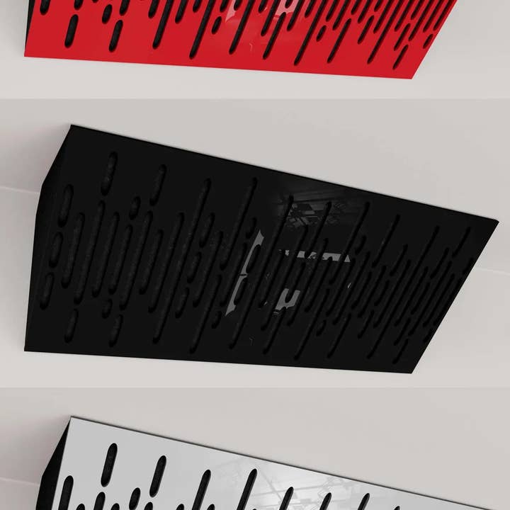 ATB-Sound sp. z o. o. - Vendita all'ingrosso Decorazione da parete 3D - Piccola trappola per bassi "WAVE-Horizont" 23x50cm per angolo del soffitto