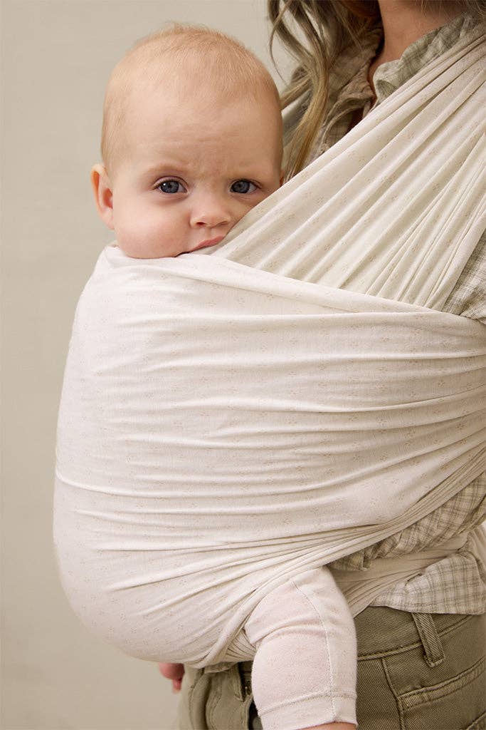 Solly Baby - Wholesale Baby Wrap/Sling - Oat Heritage Dot Wrap1