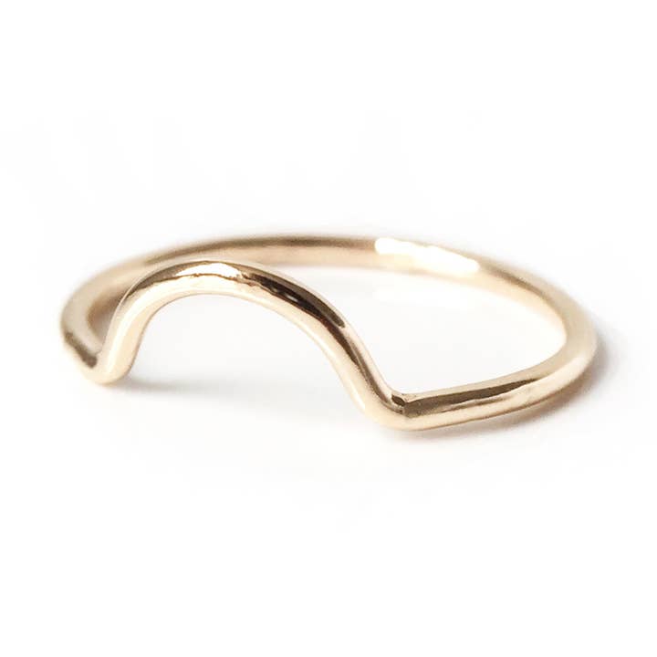 Goldeluxe Jewelry - Wholesale Band/Stacked Ring - Arc Stacking Ring0