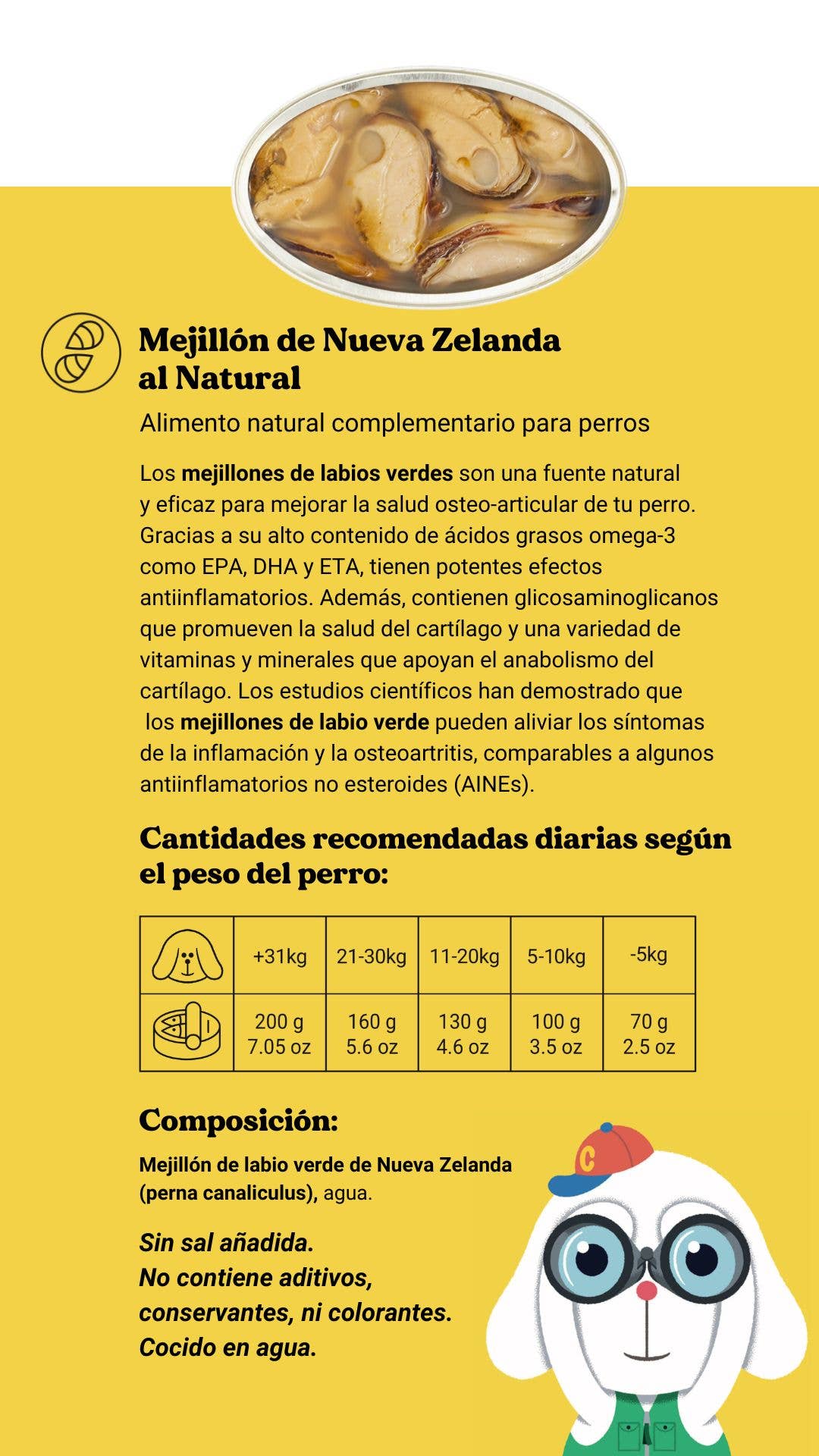 Canumi - Vendita all'ingrosso Cibo - Cani - Mitilo verde per cani8