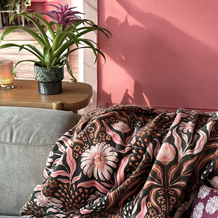 Coperta da soggiorno Wander Bloom per la vendita all'ingrosso da parte di Bubble & Blend