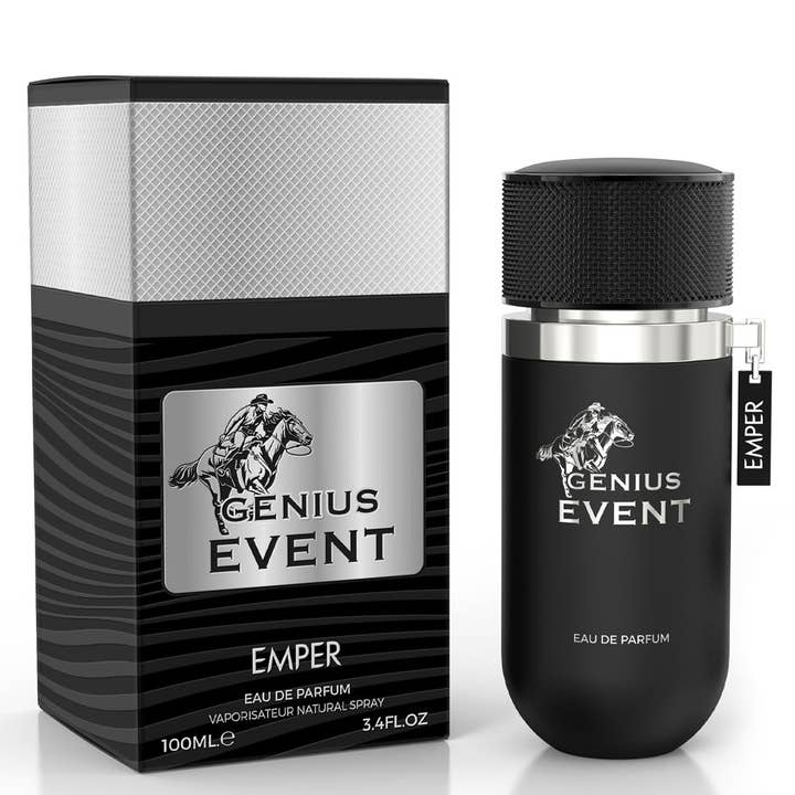 Evento EMPER Genius (Pour Homme) 100ML EDP per la vendita all'ingrosso da parte di FRAGRANCE WHOLESALE LTD
