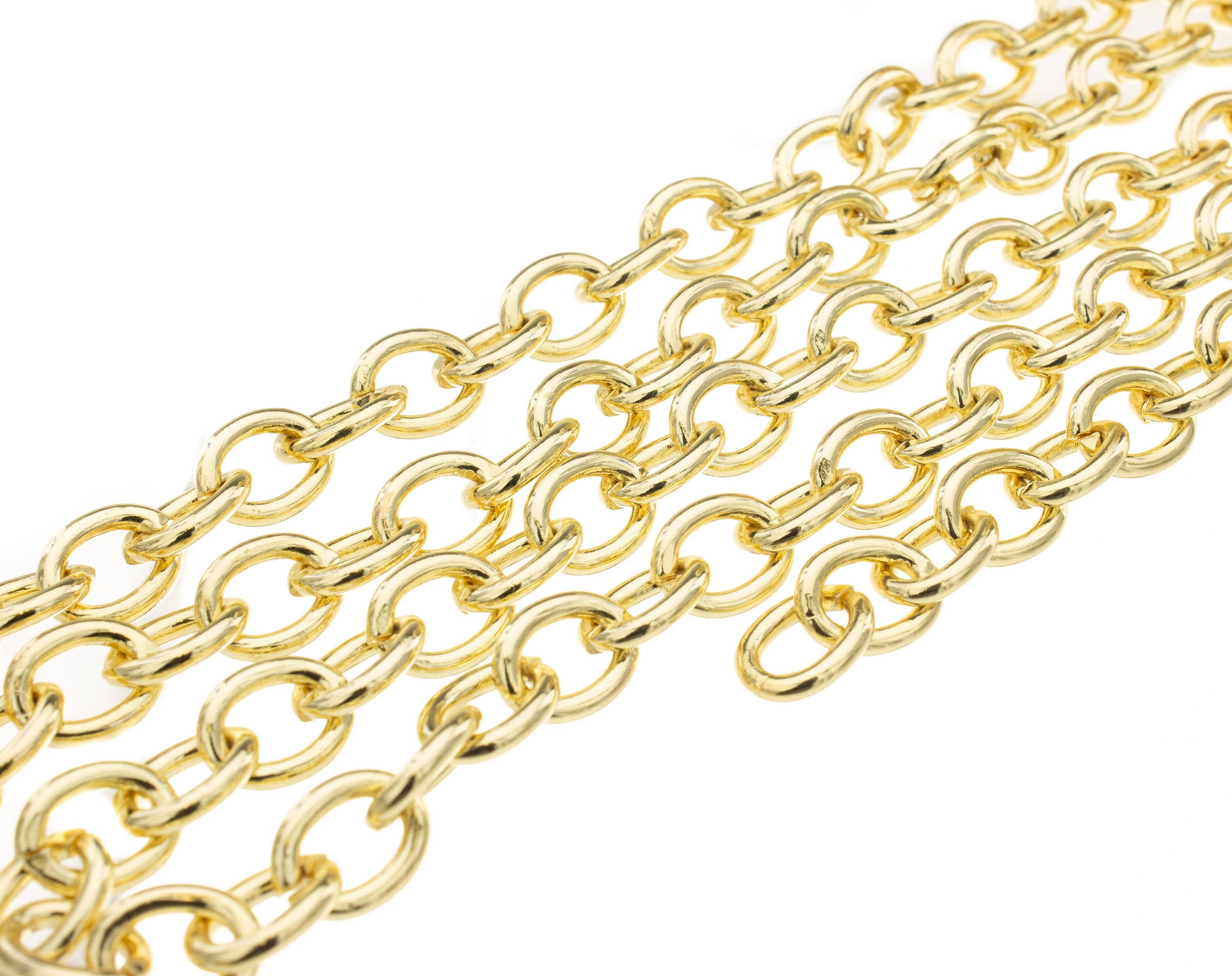 Jewel Pledge - Vente Collier maille et chaîne - Chaîne Rolo en or pour collier, bracelet, sangle de sac, CHG0213