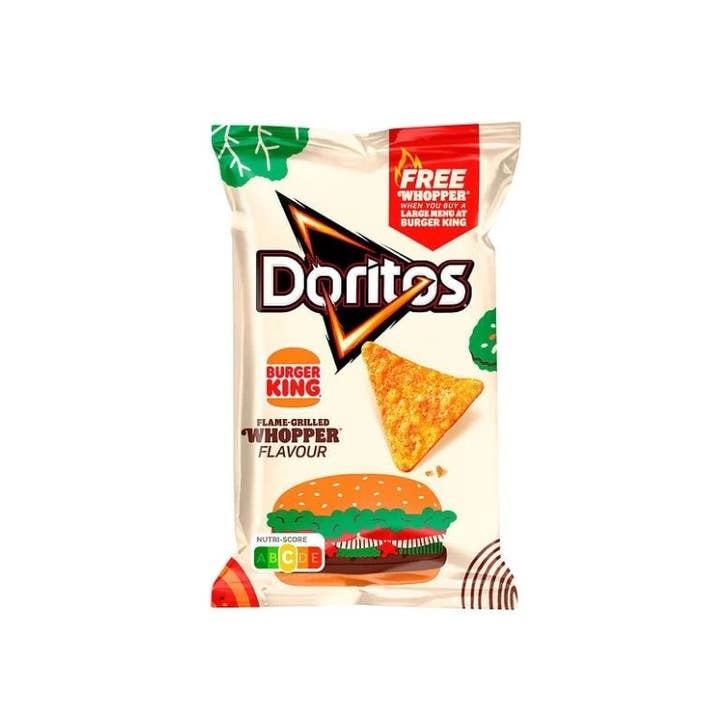 Doritos Flame Grilled Whopper (100g) (Germany) 6-Pack for wholesale by Pops Distro Inc