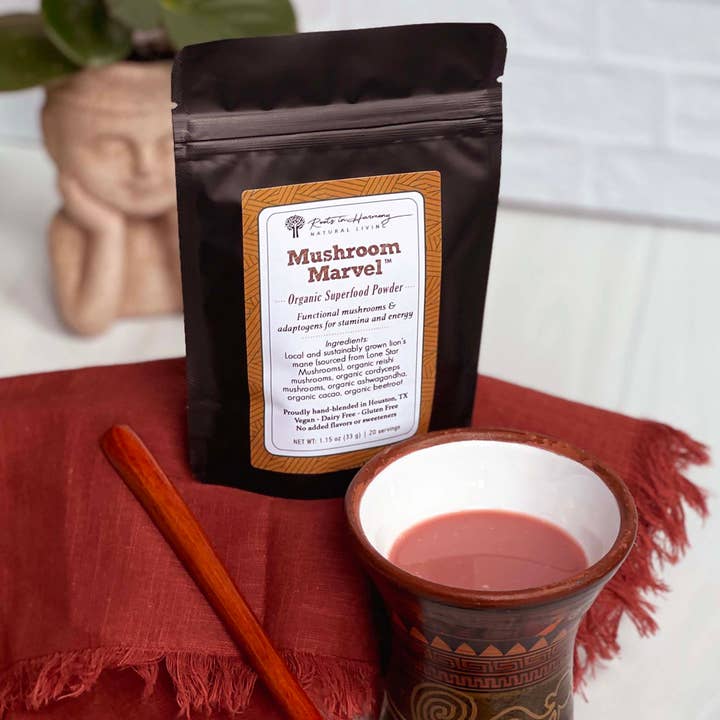 ROOTS IN HARMONY - Wholesale Protein/Superfood Powder - Mushroom Marvelâ„¢ Superfood Mix3