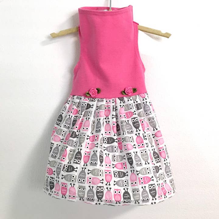 Lucy Owl Dress for wholesale by Daisy & Lucy