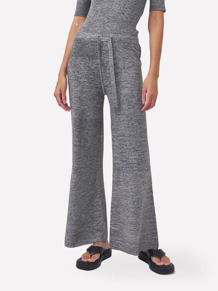 Pantaloni da jogging Rib Flare per la vendita all'ingrosso da parte di Brodie Cashmere