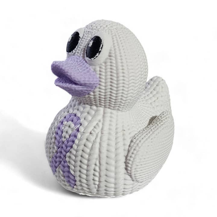 Esophageal Cancer Awareness Duck for wholesale by Ducks4Jeep