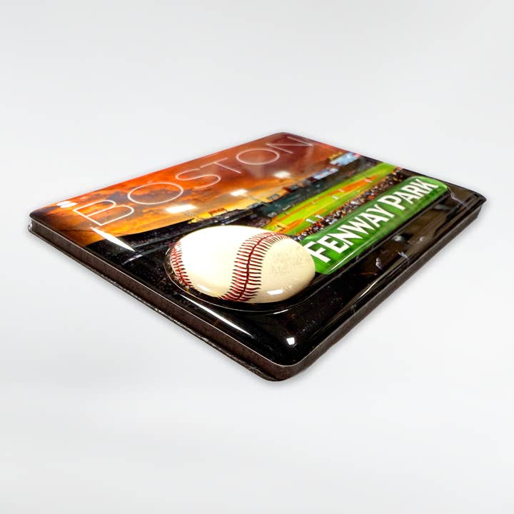 Commonwealth Souvenirs - Wholesale Magnet - Boston Fenway Park Night Bilevel Magnet1