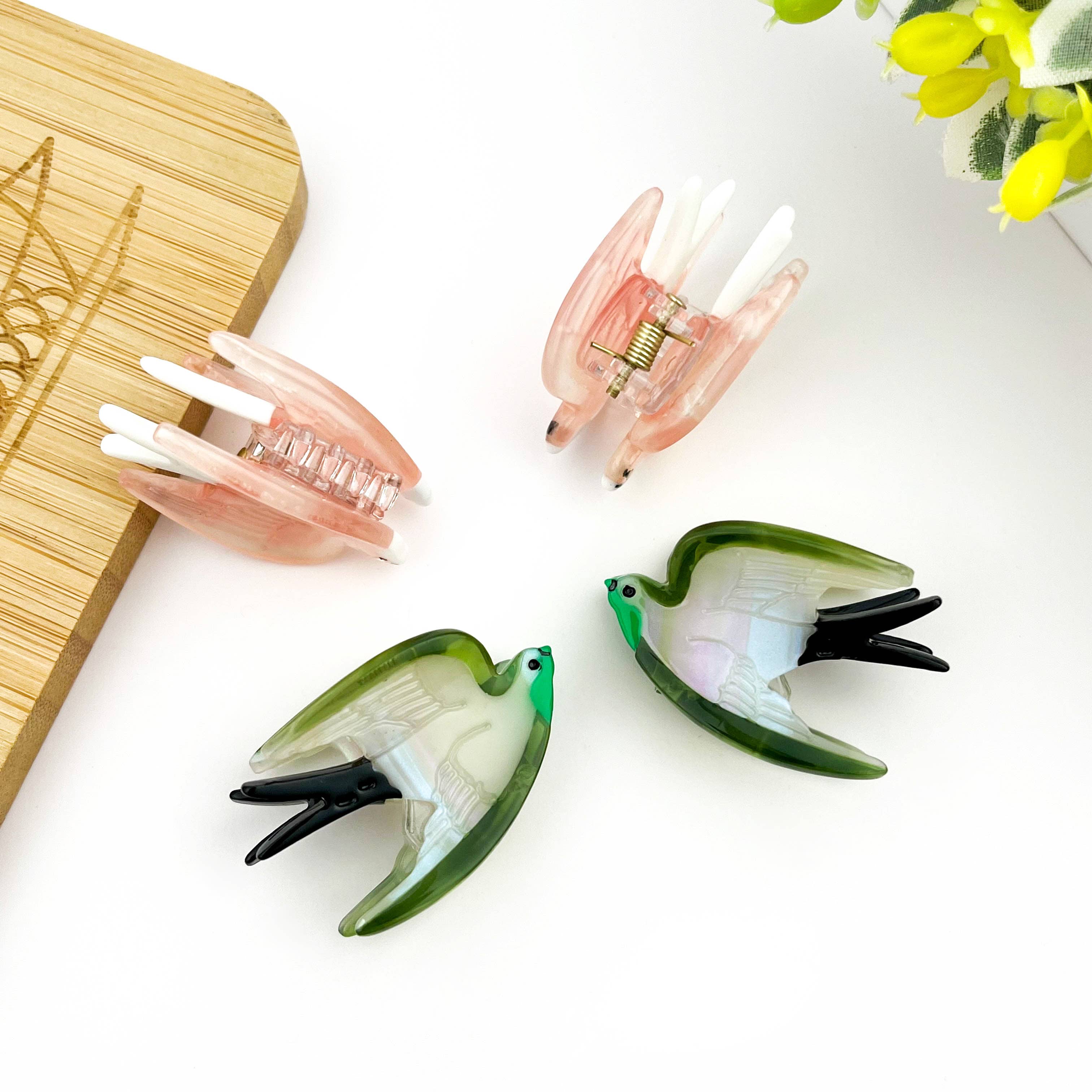 TheDivaSoap - Wholesale Hair Clip - Women's - Swallow Hair Clip, Acetate Claw Clip11