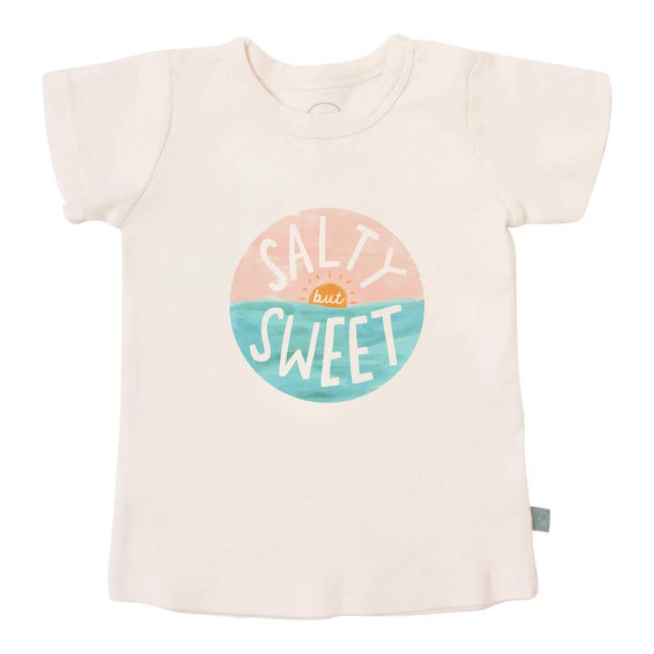 kid toddler graphic tee | salty but sweet for wholesale by Finn + Emma
