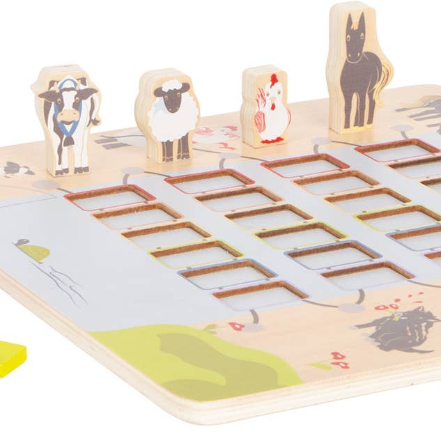 small foot - Vente Jouet en bois – enfant - Jeu de construction de pont « 4 amis »1