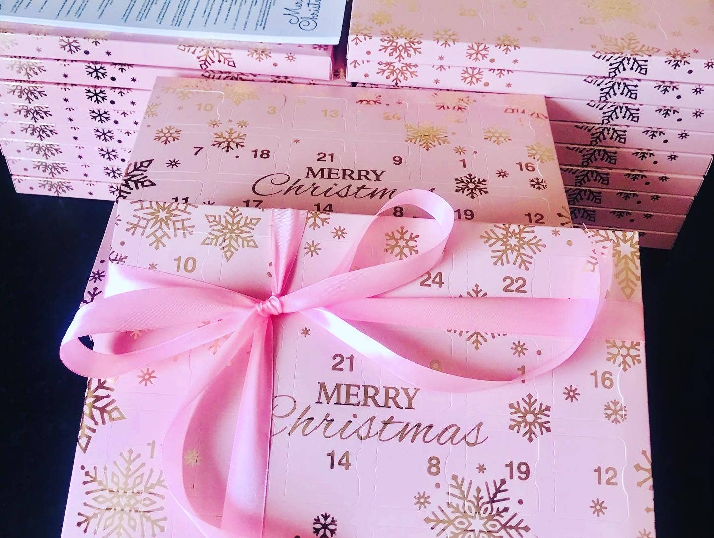 Belle's Home Fragrances - Vente Fondants - Calendrier de l’Avent Cire Parfumée 24 Parfums1