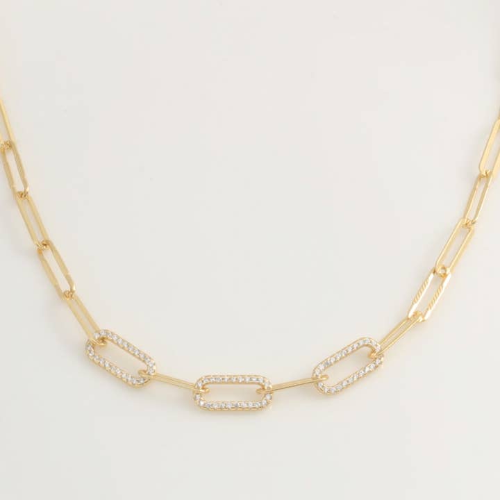 Collana con cristalli per la vendita all'ingrosso da parte di Herzschmuck.ch