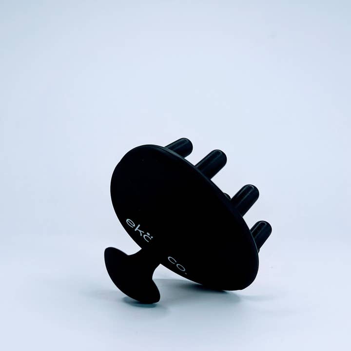 GreenWave – Coçador/massajador de cabeça por atacado – Escova de Silicone para Massagem no Couro Cabeludo - Cerdas Grandes e Redondas10