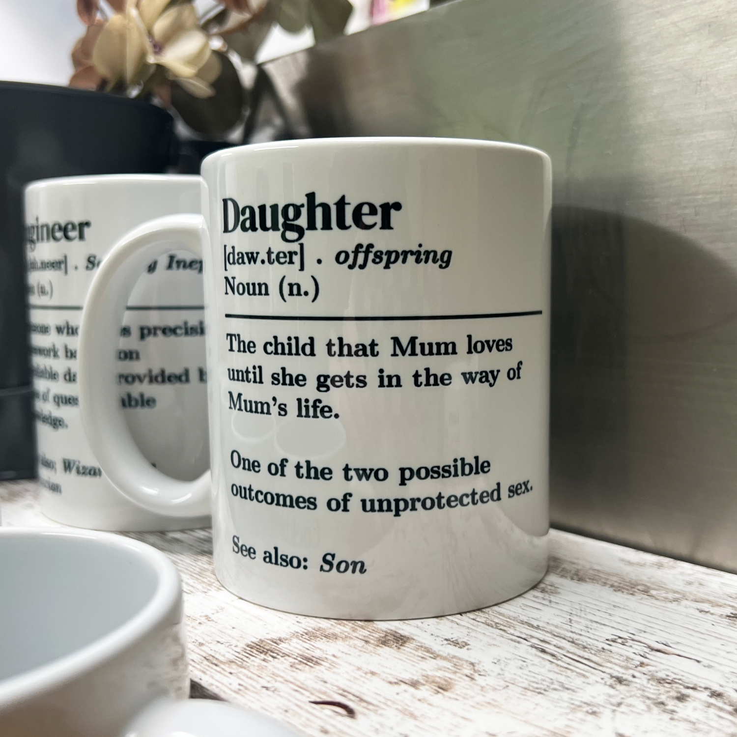 SmartyPants - Wholesale Coffee Mug - "Daughter" Definition Mug – Sarcastic Humor Coffee Cup1