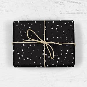 Black Wrapping Paper, Matte Black Wrapping Paper, Elegant Wrapping Paper, Black  Christmas Wrapping Paper, Black Gift Wrap Roll, Vintage 