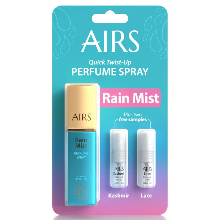 Spray de perfume AIRS Rain Mist, Quick Twist-Up, Fragrância Corporal por atacado de AIRS AROMATICS