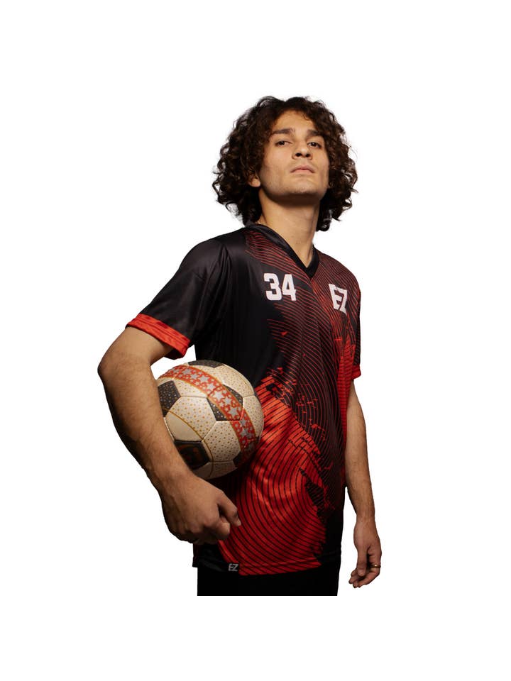 EZ XPORTS Custom Sportswear – Engroshandel Holdsportstrøje – til mænd – Personligt Fodbold Kit - A-83