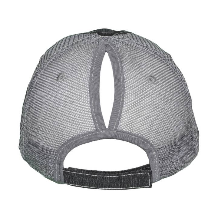 Buck Wholesale – wholesale Hästsvanskeps - Dam – Hästsvans Trucker Hattar - Kvinnor Låg Profil Vintage
