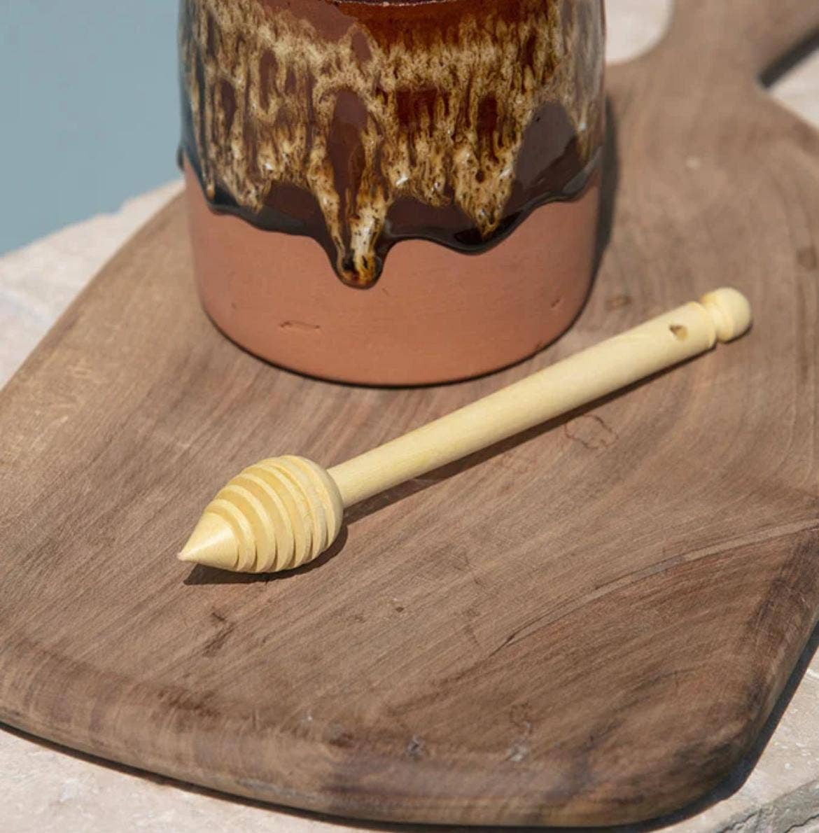 High crafty – wholesale Honey dipper – Orange Wood Honey Dipper – Handmade Moroccan Honey Drizzler 2