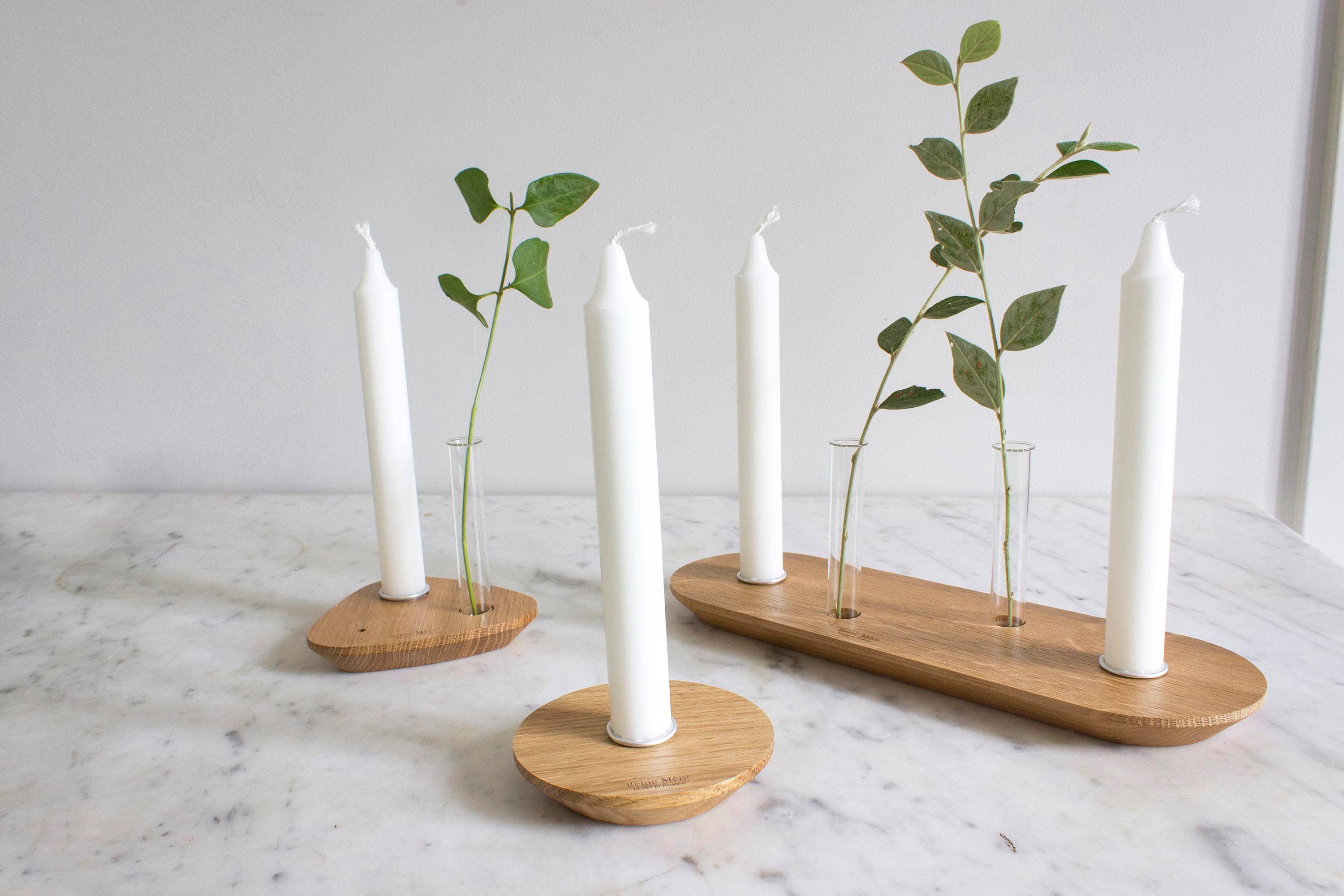 Reine Mère – wholesale Candle holder – Oak wood candle holder - archipelago L (made in France)3