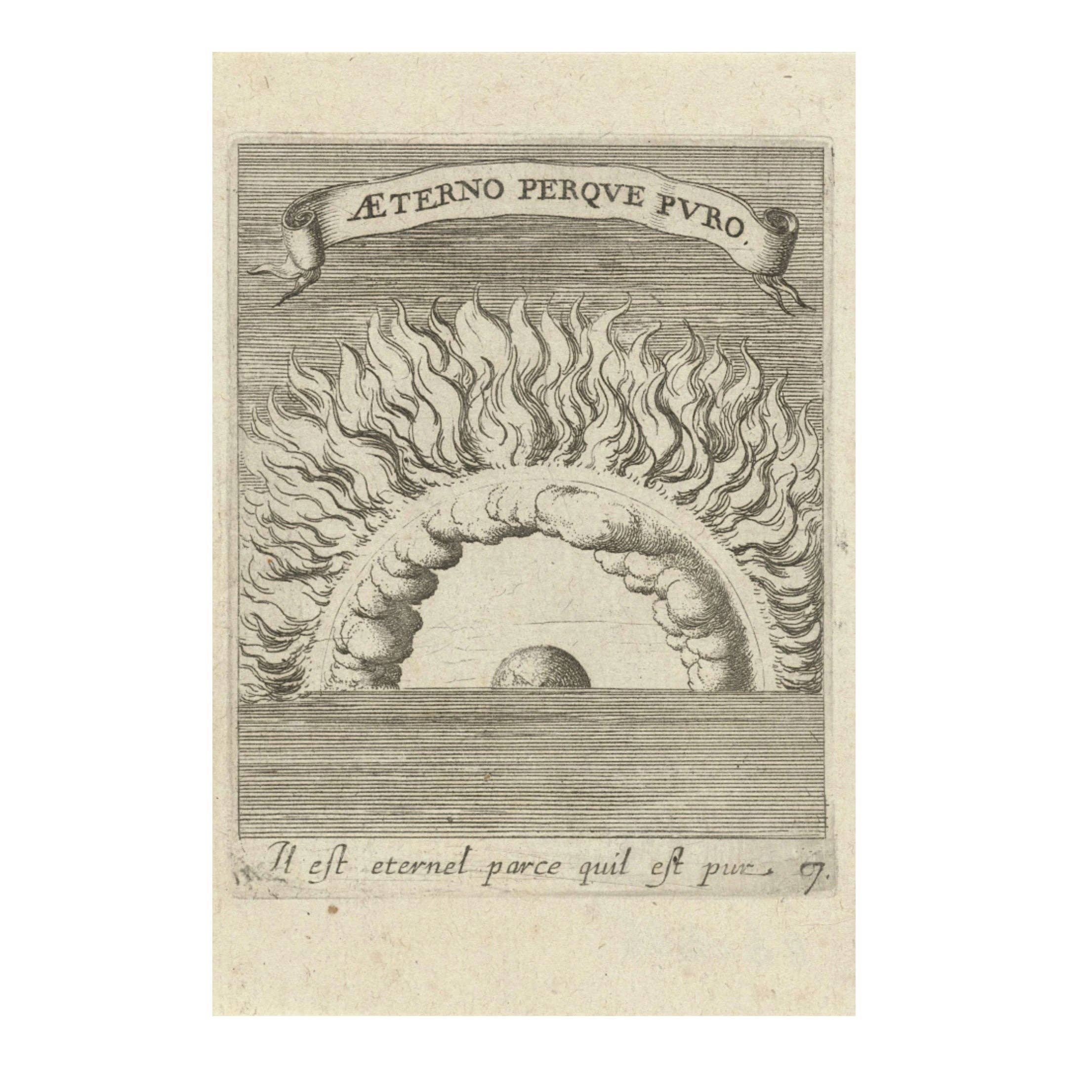 Print Pothecary - Wholesale Art Print - Fiery Sky Canvas Print - Apothecary Art for Home or Office - Apothecary Decor4