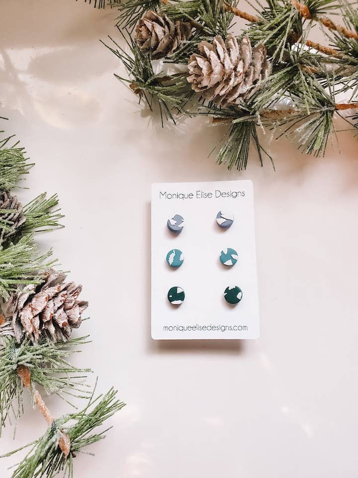 Mini Coudelaria Floresta de Inverno por atacado de Monique Elise Designs