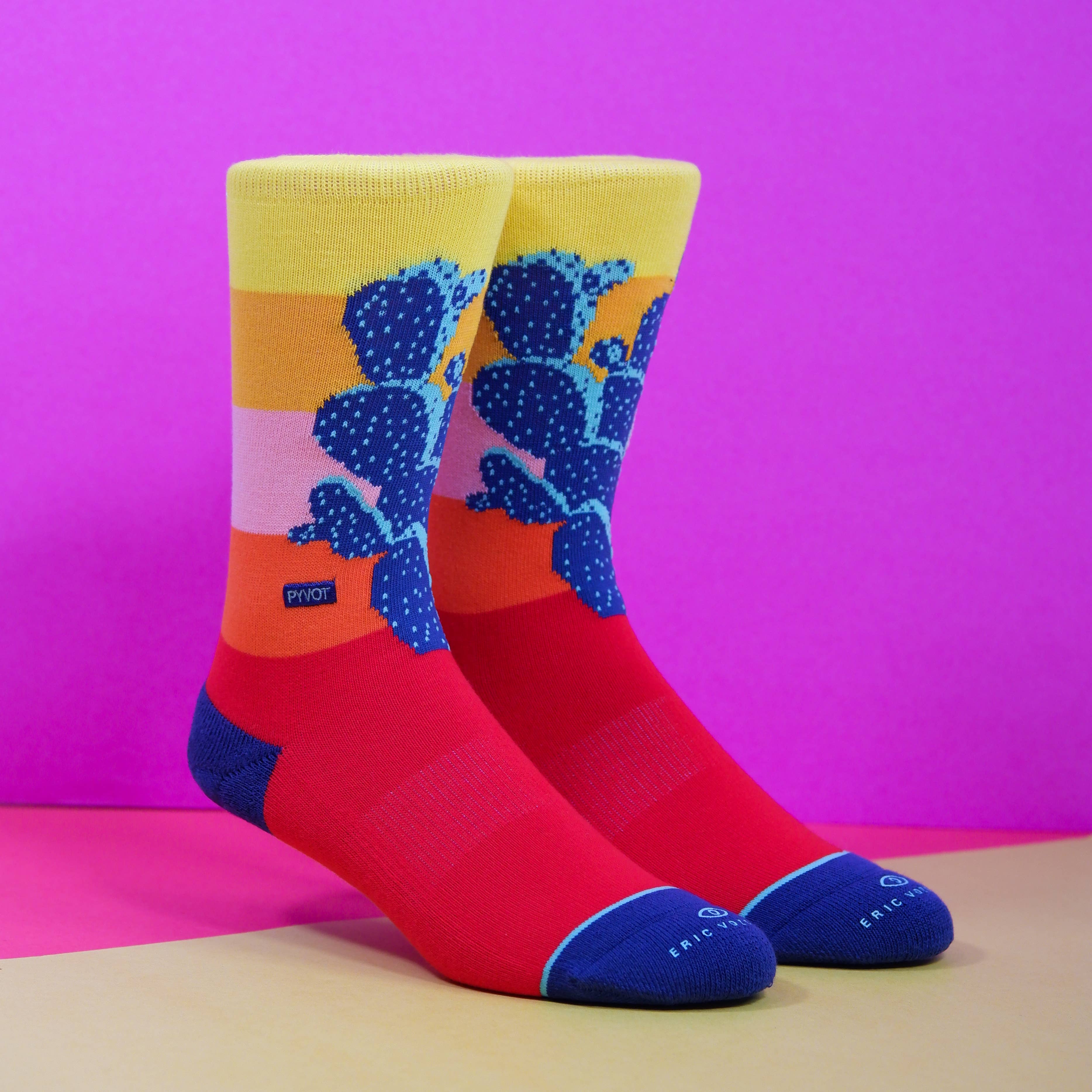 Red SANTA-RITA Socks for wholesale on Faire6