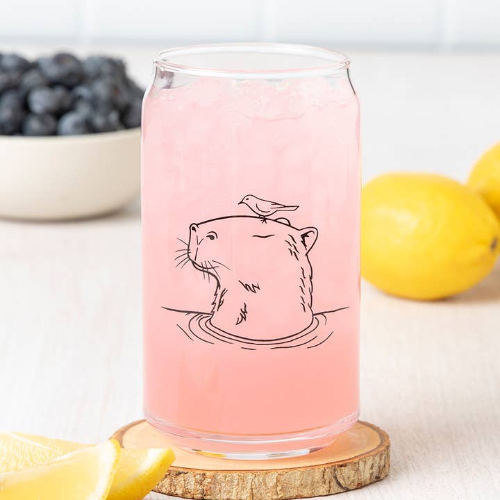 Capybara Ölburksglas | Glasbägare | Iskaffekopp för wholesale av Counter Couture