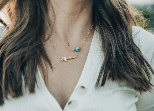 Rebekah Gough Jewelry – wholesale Pendant/charm necklace – Mermaid Necklace1