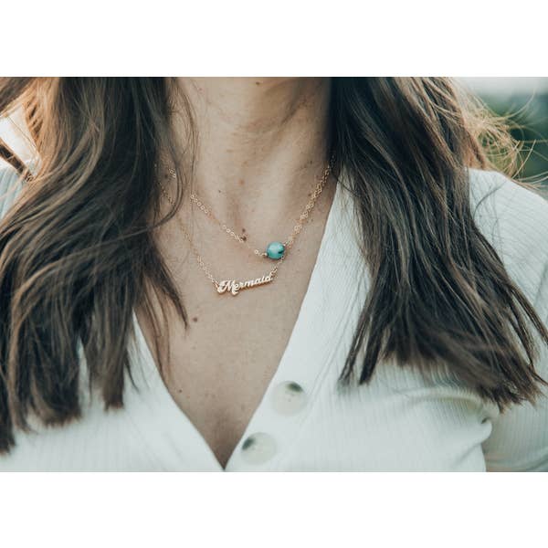 Rebekah Gough Jewelry – wholesale Pendant/charm necklace – Mermaid Necklace1