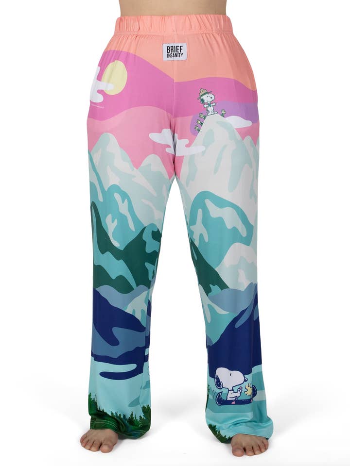 Snoopy Cosmic Camping Lounge Bukser for engroshandel hos BRIEF INSANITY