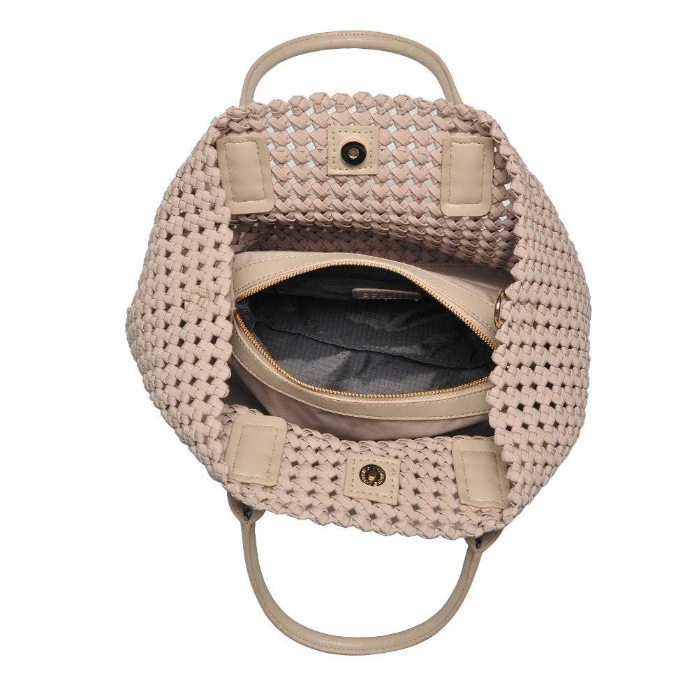 Sol and Selene - Vendita all'ingrosso Borsa tote - Donna - Borsa a Mano Intrecciata Media Solstice15