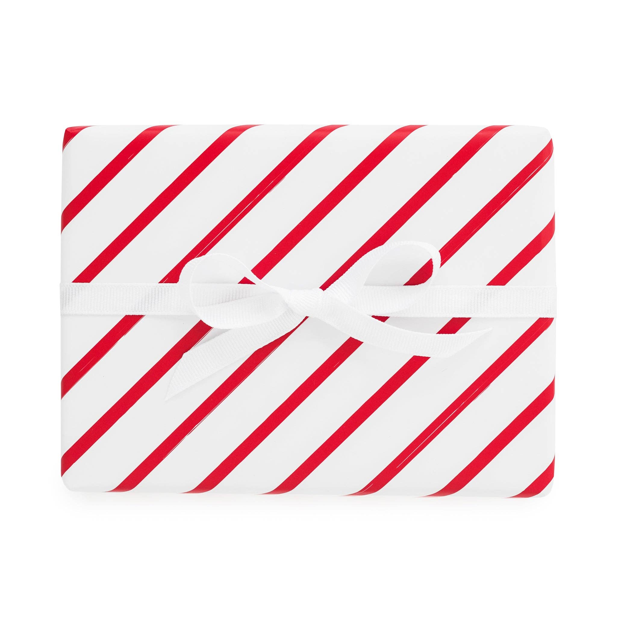 Sugar Paper - Wholesale Flat Wrap - Gift Wrap Single Sheets, Red Diagonal Stripe0