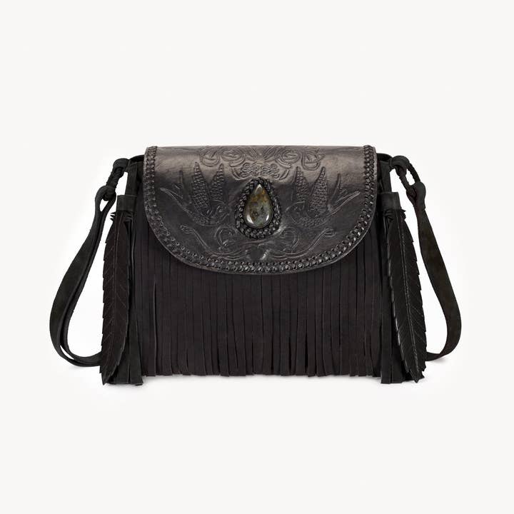 Lost Bird Bag Black for wholesale on Faire