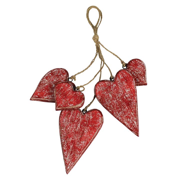 Bunch of Hearts, Wood for wholesale by HomArt