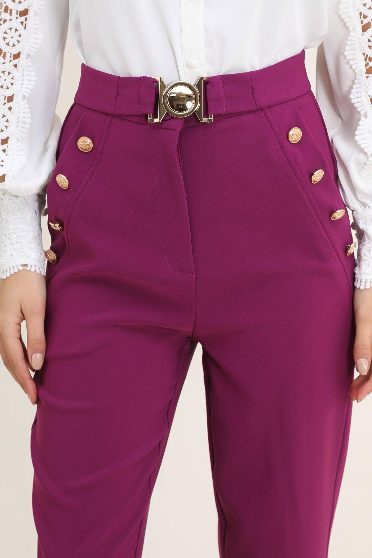 LULUMARY - Wholesale Pants - Women's - Slim Pants P93310