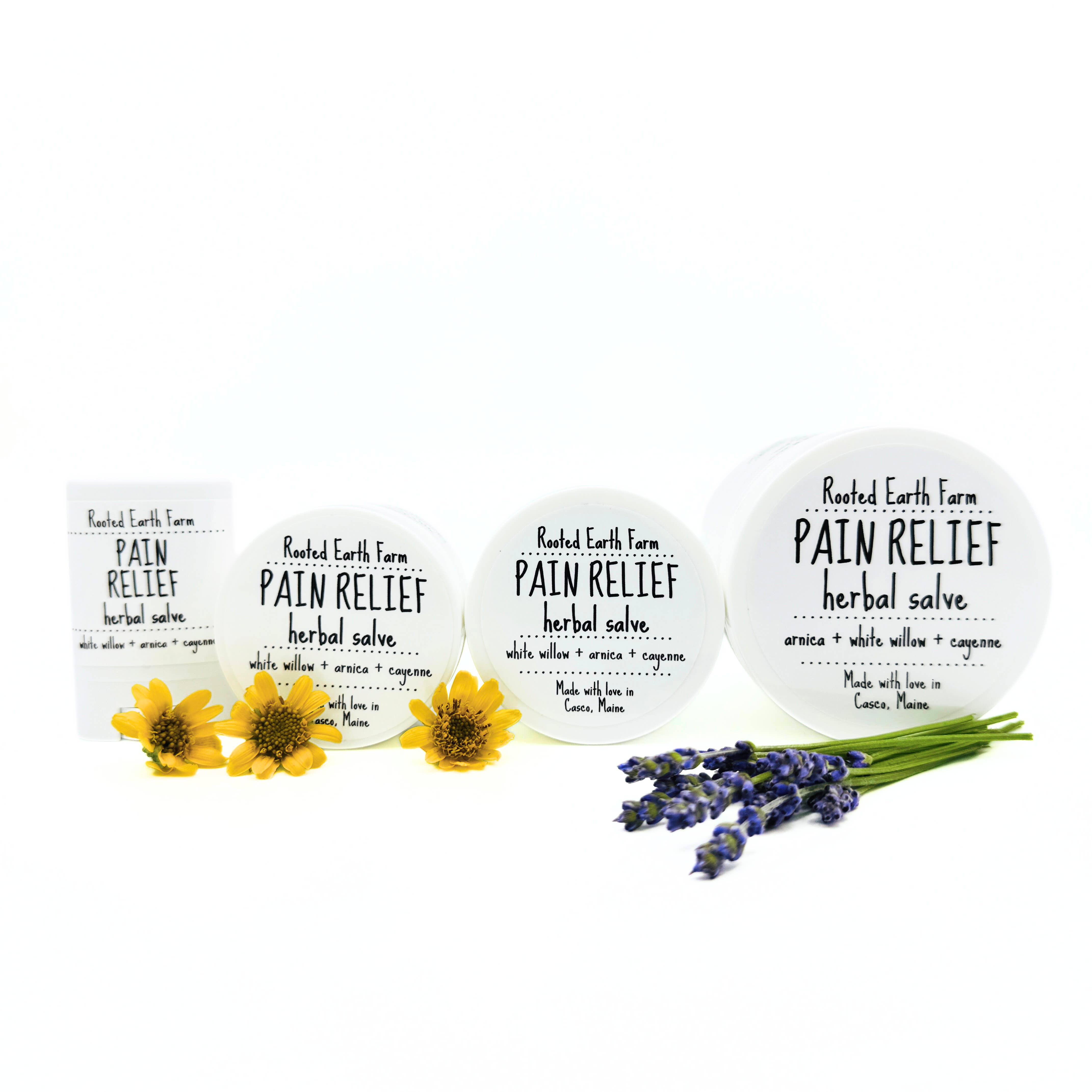 Rooted Earth Farm + Apothecary - Vente Crème/baume/pommade cicatrisante - Soulagement de la douleur - 4 options de taille5