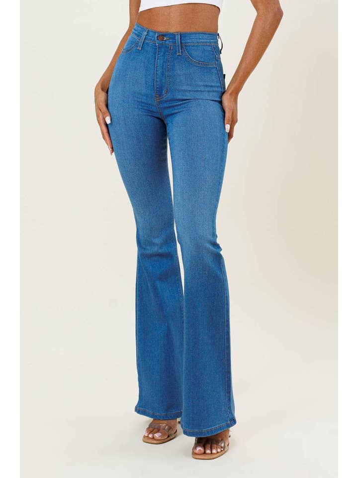 Vibrant M.i.U - Wholesale Jeans - Women's - SLIM FLARE - Smooth & Stretchy15