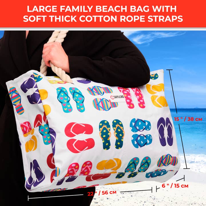 Beach Bag and Pool Bag | Waterproof | Flip Flops for wholesale on Faire1