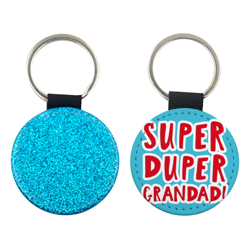 ART WOW - Wholesale Keychain - Unisex - Keyrings 'Super Duper Grandad'2