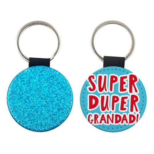 ART WOW - Wholesale Keychain - Unisex - Keyrings 'Super Duper Grandad'2